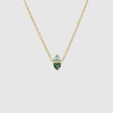 Tilly Necklace - Green Sapphire