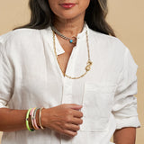 MiniMega Curb Chain in Silver Necklace