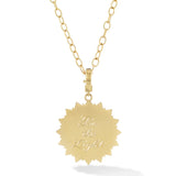 BE THE LIGHT PENDANT NECKLACE IN SAPPHIRES & DIAMONDS