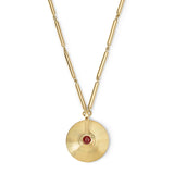Cymbal Pendant XS - Red Carnelian
