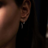 LITTLE DIAMOND BOA EARRINGS