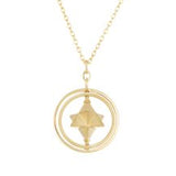 MOVING STAR MERKABAH NECKLACE