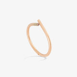 OERA BRACELET | ROSE GOLD WITH PAVE DIAMONDS