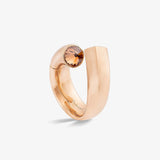OERA RING | LARGE ROSE GOLD WITH DIAMOND