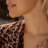 Classic Gigi Necklace in Yellow Gold Opal
