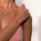 Classic Sun Coral Bracelet