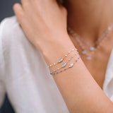 Classic Eye Baby Blue Bracelet