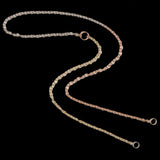 3x3 Pulley Chain in Gold Necklace