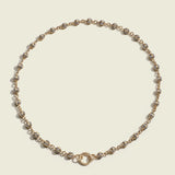 Baby Diamond Ball Breaker Necklace