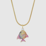 Rainbow Fish Necklace