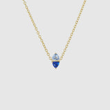 Tilly Necklace - Blue Sapphire