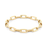 Chubby XL Link Bracelet with Clip Clasp - 6.5"