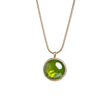 Cabochon Bakelite Pendant