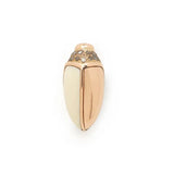 Mini Scarab Mammoth Stud Mirror