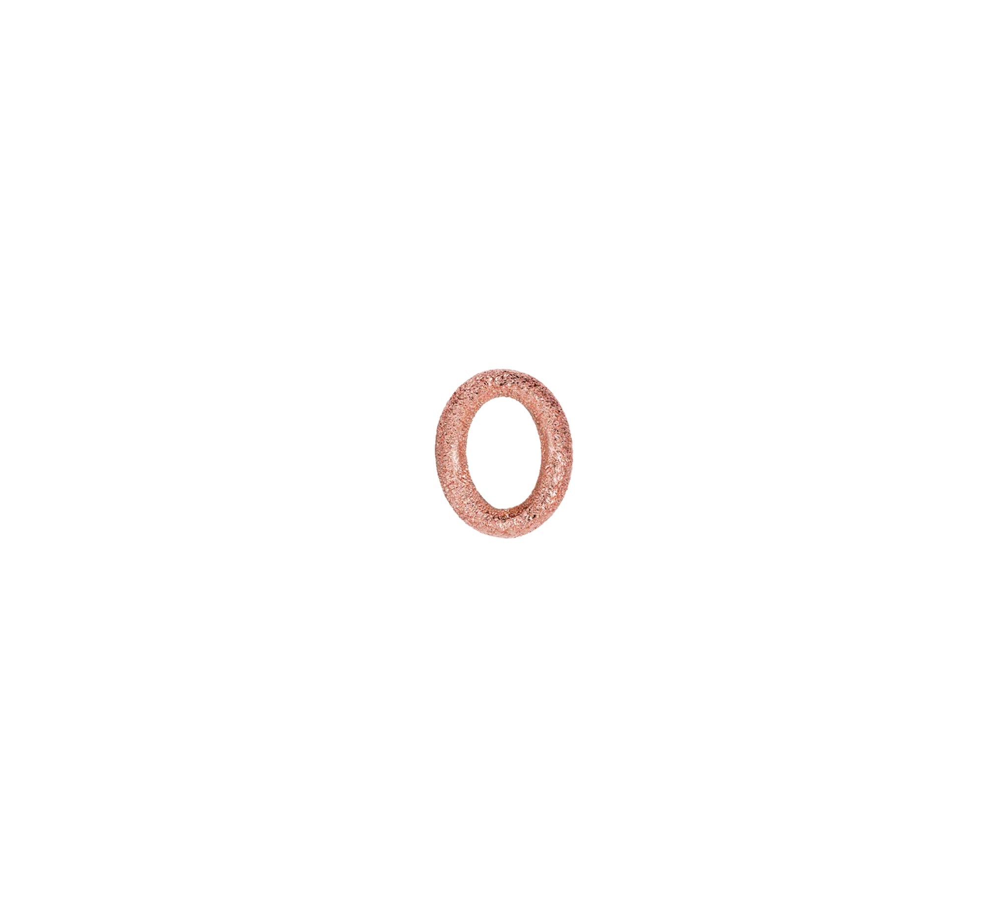 Florentine Finish One Oval Link