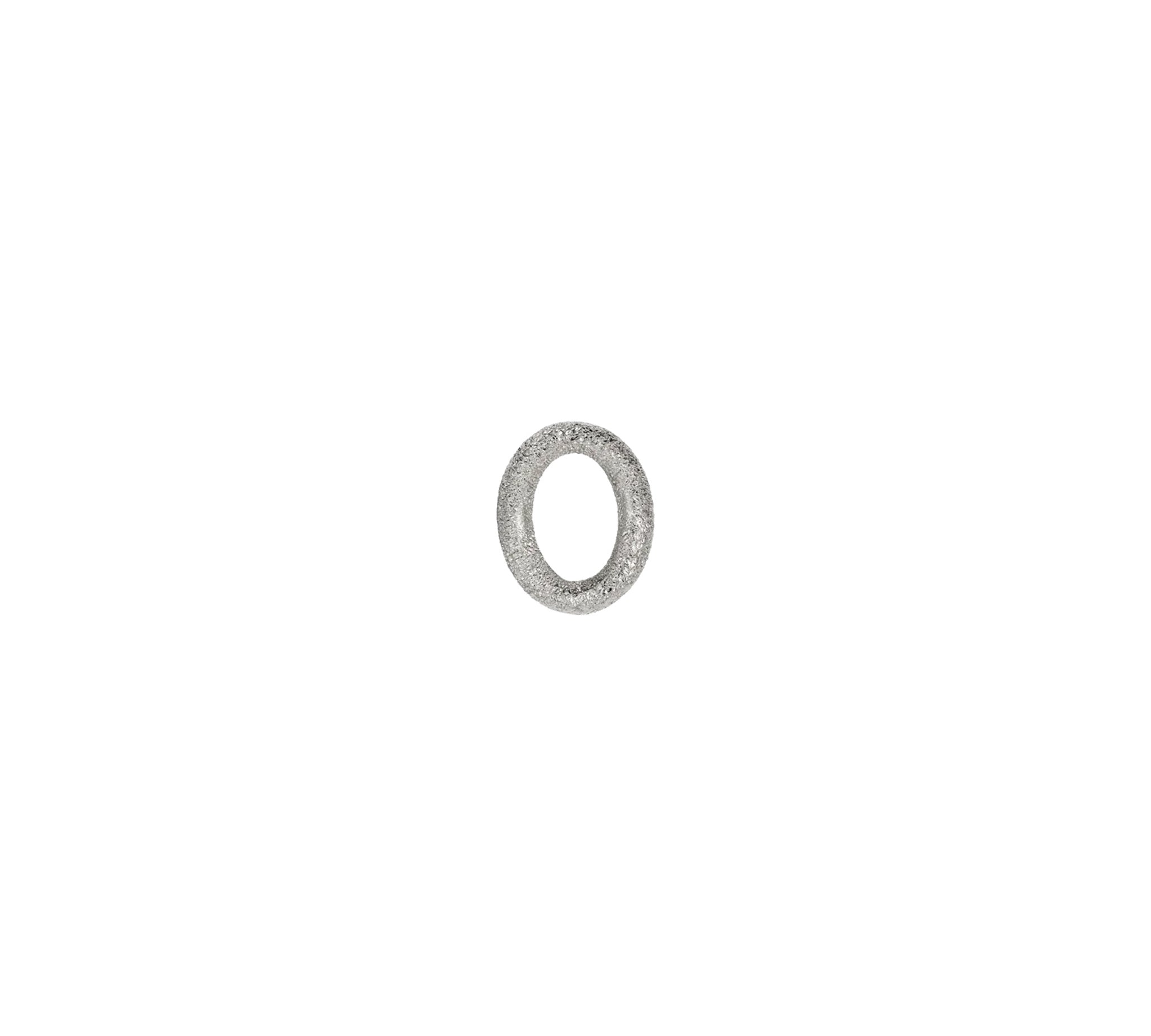 Florentine Finish One Oval Link