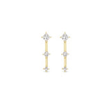 Petite Light Beam Post Earring - SINGLE