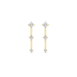Light Beam Post Earring - SINGLE