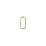 Pave Large Charm Clip
