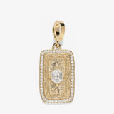 Elongated Hexagon Diamond Relic Coin