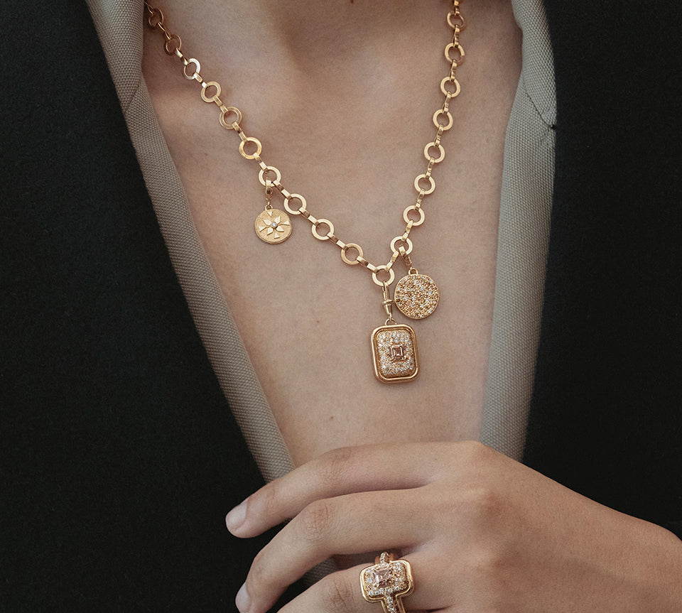 Compass Diamond Petite Coin