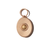 Self Involved Charm, Smooth with Rose Gold Ball