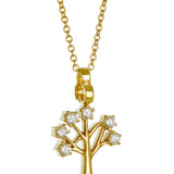 Diamond Tree Of Life Charm in 18K Gold