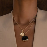 Small Cosmic Diamond Coin Charm-Small