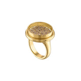 Drum Head Ring - Champagne Pave