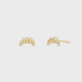 Plain Croissant Stud