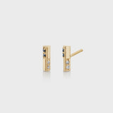 Knife Edge Stud with Othello Switch Pave
