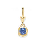 Escalier Sapphire Cushion Charm