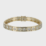 Leggo XL Diamond Tennis Bracelet  Yellow Gold