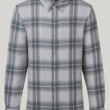 Cloud Light Tartan Cashmere Shirt - No Pockets