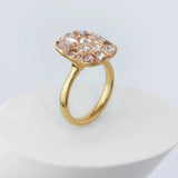 Into the Wild Antique Rose Cut Diamond Ring