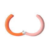Bubblegum/Tacky Enamel Hinged Cuffling