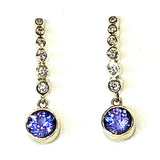 Reign Tanzanite Drop Earrings