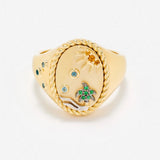 CHEVALIERE OVALE LA PLAGE OJ