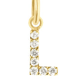 Classic Lucky Letter Pendant - L