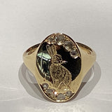 Briar Signet Ring - Bunny