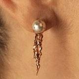 Jellyfish White Pearl Stud