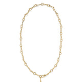 Large Motif Chain Lariat 20"