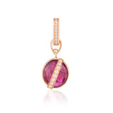 Liberté Charm Cabochon Ruby
