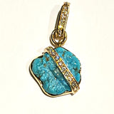 Liberté Medium Charm Blue Turquoise
