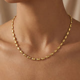 Puffed Rectangular Pillow Chain