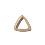 Triangle Lock in 18k Yellow Gold