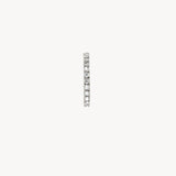 Diamond 10.5MM Skinny Huggie Earring