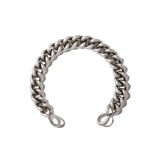 6" Mini Mega Curb Chain with Sterling Silver Loops