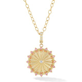 BE THE LIGHT PENDANT NECKLACE IN SAPPHIRES & DIAMONDS