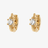 Pirouette 3.25mm Diamond Huggies